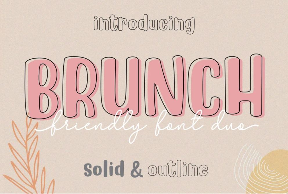 Cute Hand Crafted Font Duo