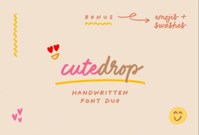 Cute Handwritten Fonts
