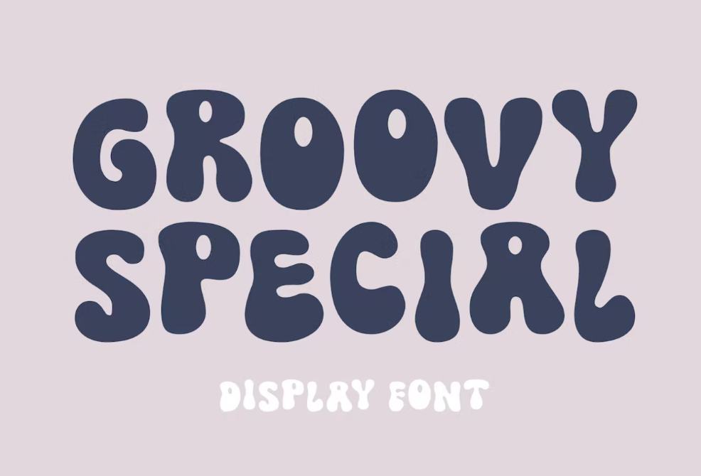 Cute and Retro Style Typeface