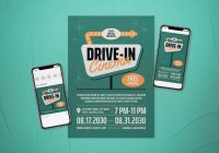 Drive In Cinema Flyer Template