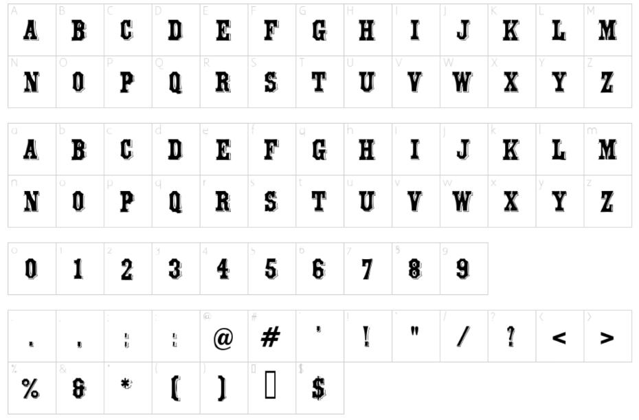 Free Retro Style Typeface