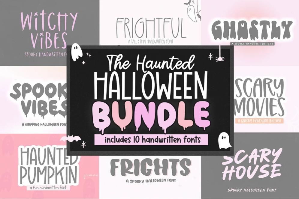 Haunted Halloween Style Fonts