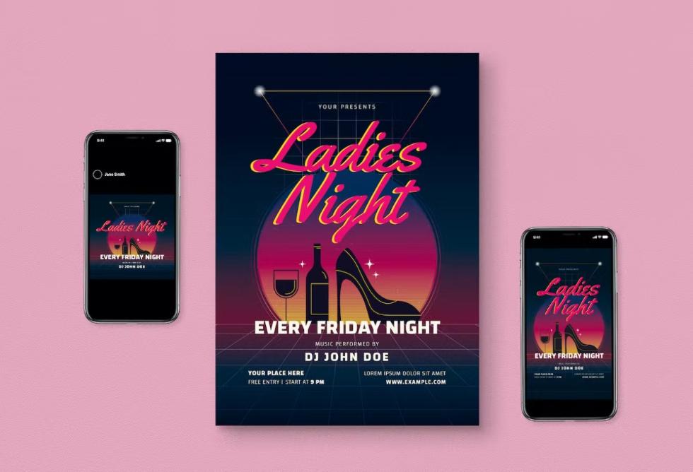 Ladies Night Promotional Set