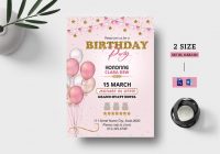 Birthday party Flyer Template