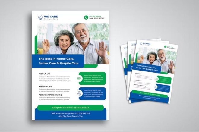 20+ Best Home Care Flyer Template PSD Ai Download - MockupCloud