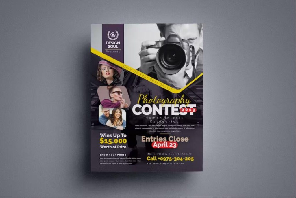 Photography Contest Poster Template