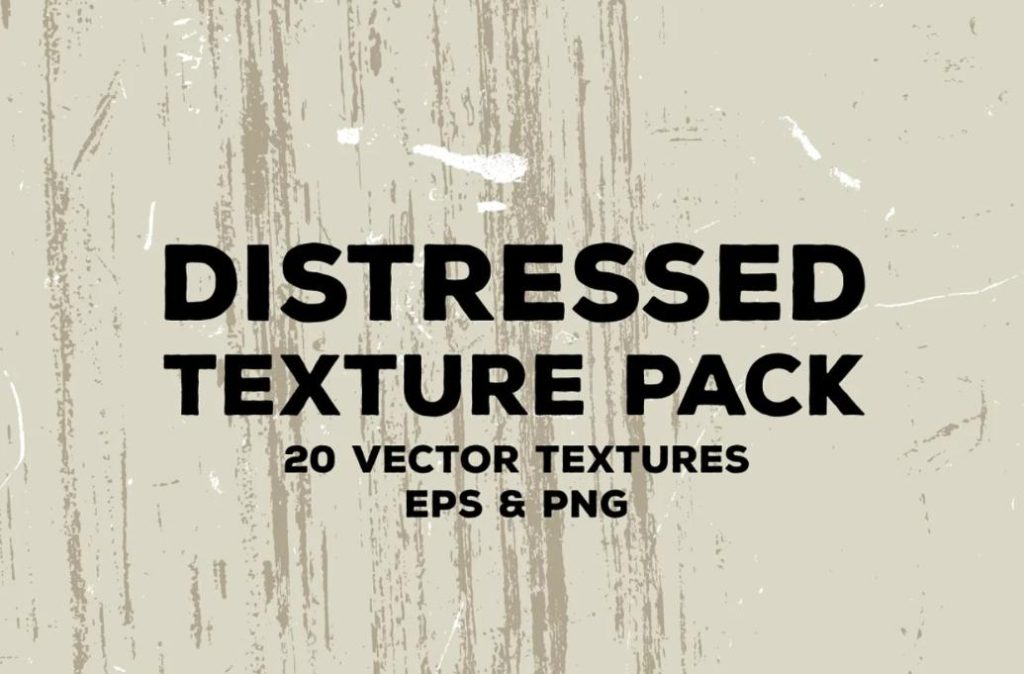 10 Distressed Vector Textures Set
