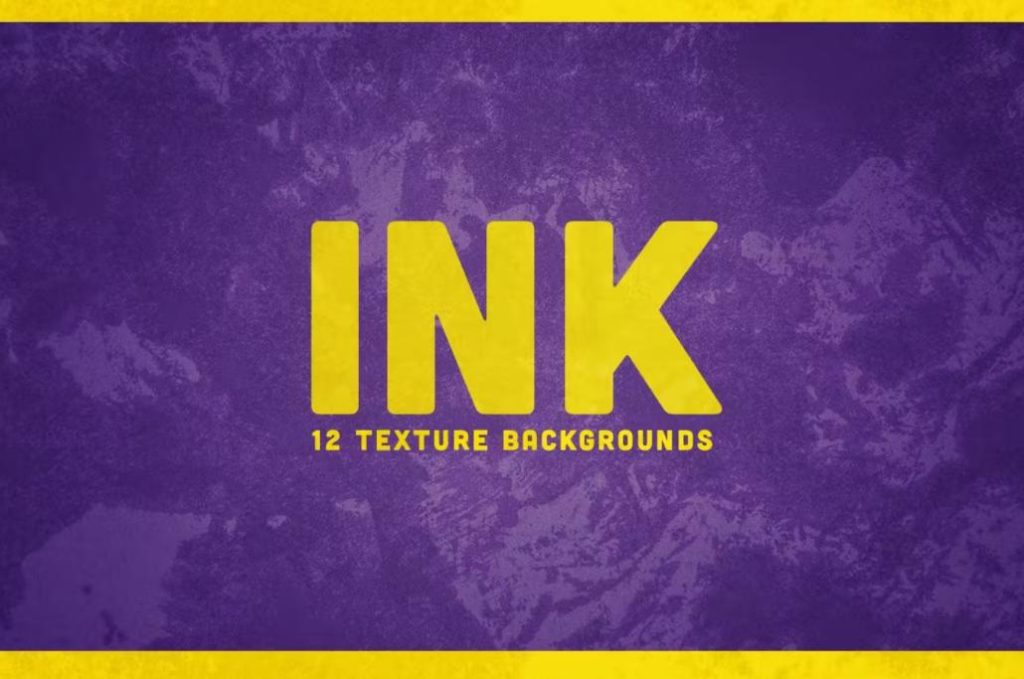 12 Unique Ink Tetures Background