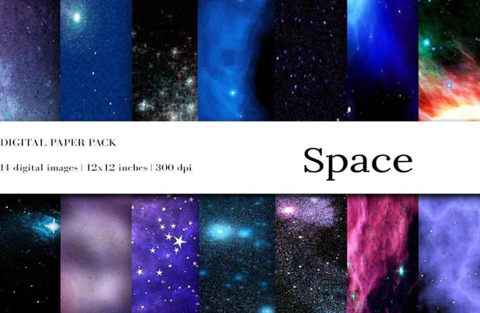 14 High Resolution Space Backgrounds