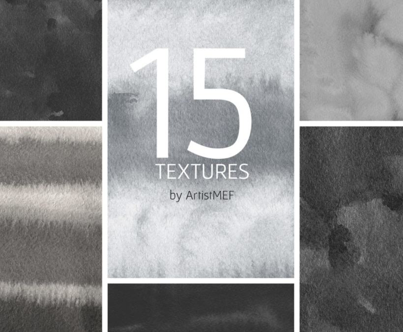 15 Unique Textures Set