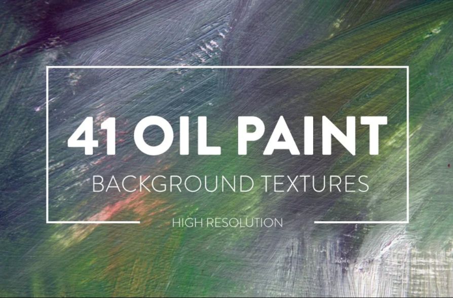 41 Oil Paint Twxtures Set