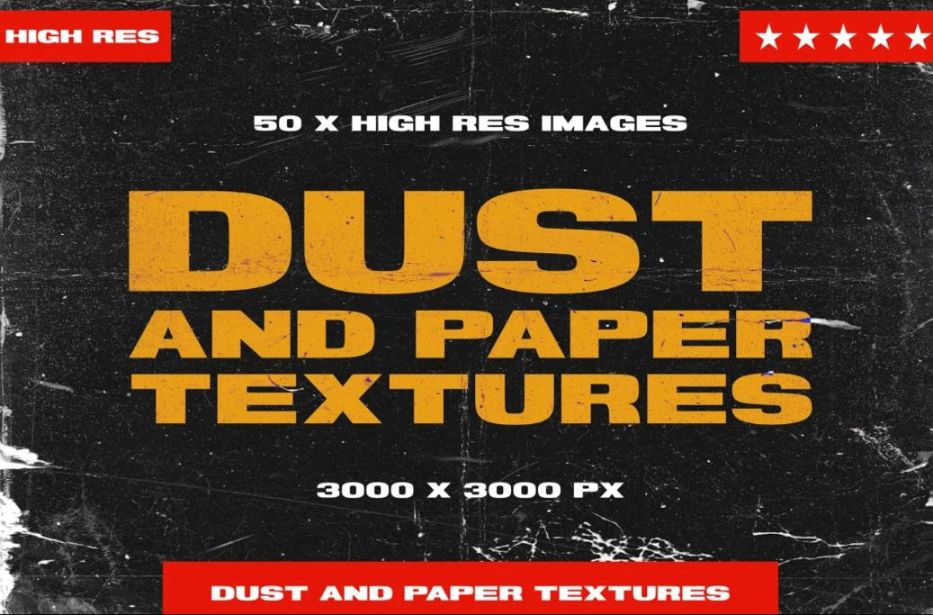 50 Dust and Paper Textures