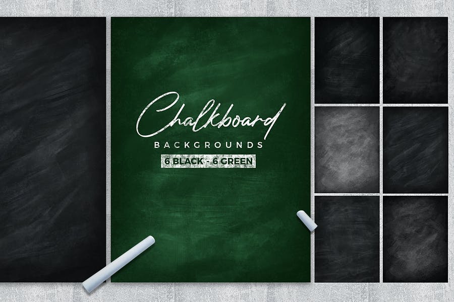 6 Unique Chalkboard Backgrounds