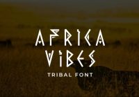 Tribal Fonts