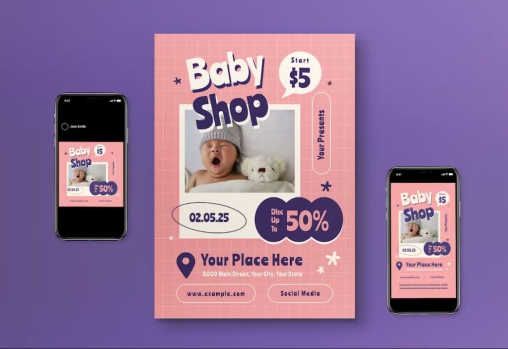 Baby Store Promotional Set