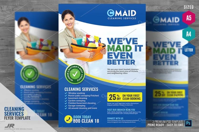 Cleaning Company Services Flyer