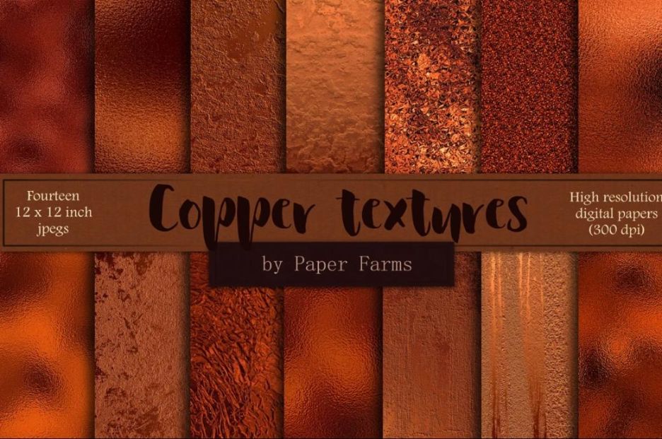 Creative Copper Foil Textures