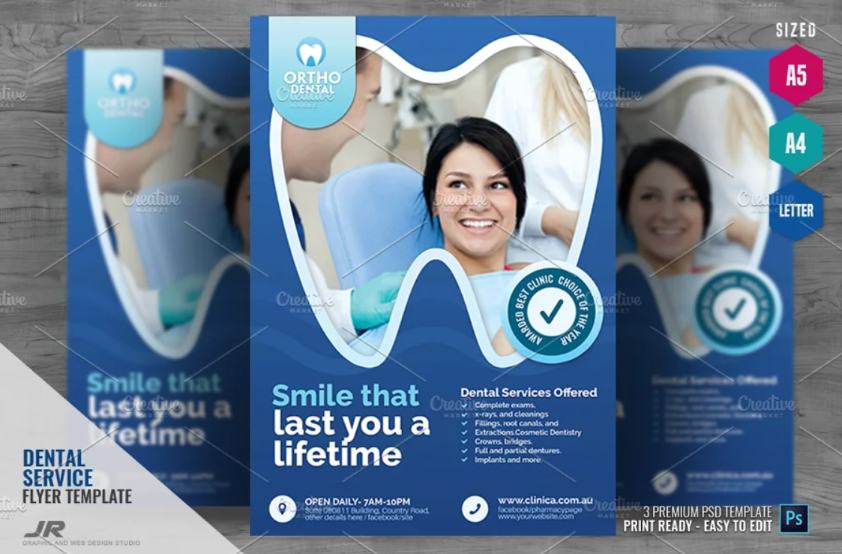 Dental Clinic Services Flyer
