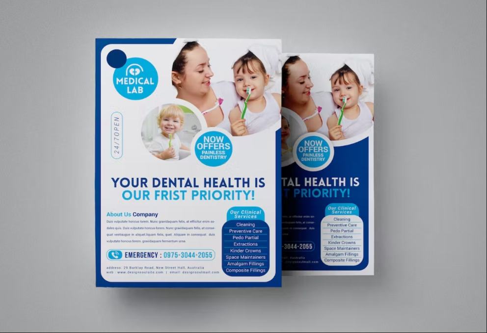 Dental Health Services Flyer