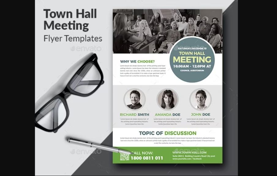 Editable Conference Flyer Design