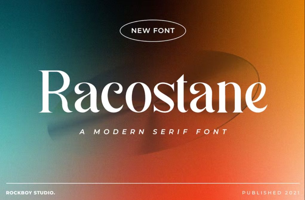 Elegant Condensed Style Font