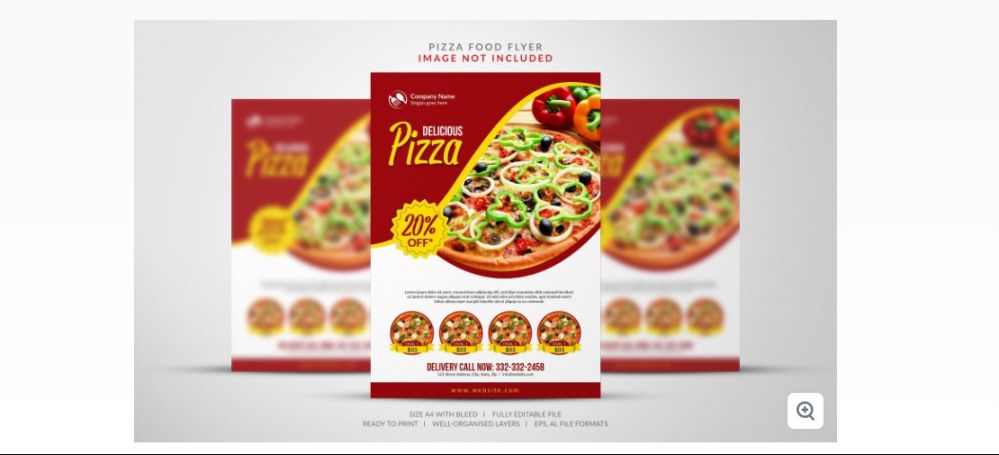 Free Pizza Deals Poster