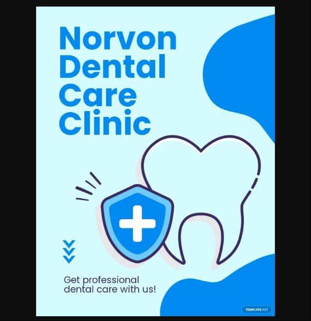 Free Professional Dental Care Flyer