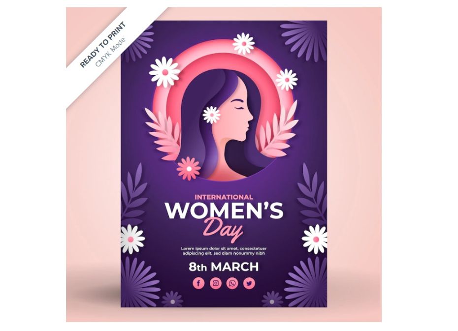Free Womens Day Flyer Design