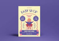 baby Shop Flyer Template