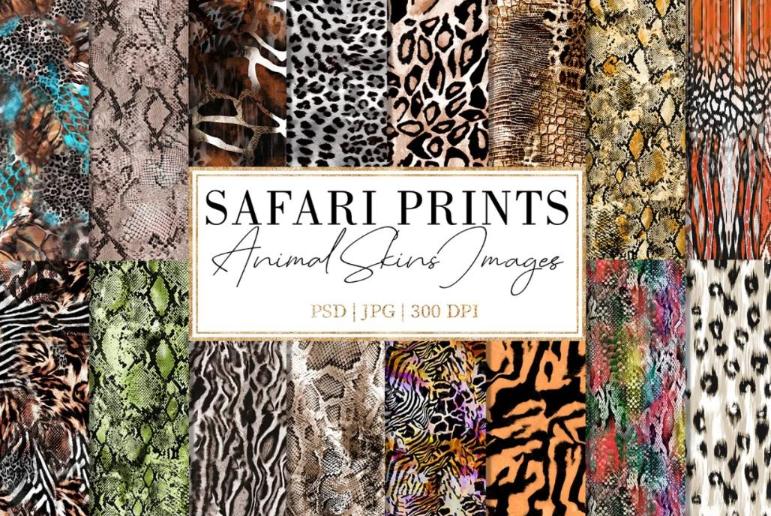 Safari Animal Print Textures