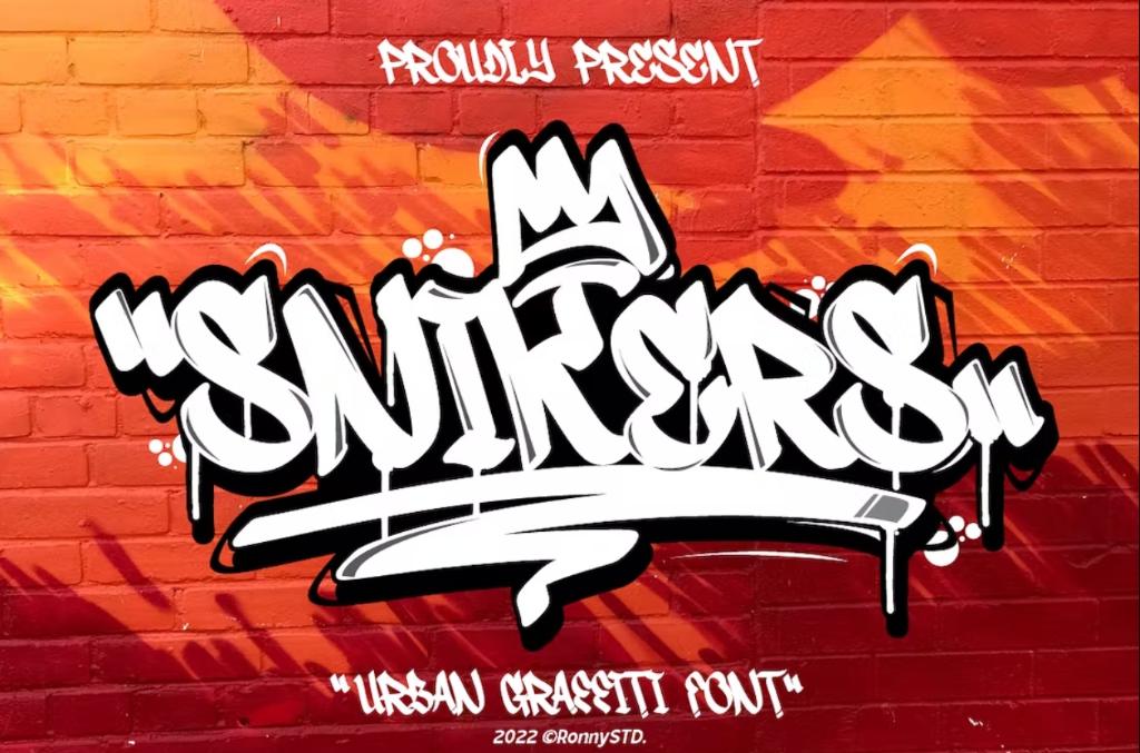 Urban Graffiti Typeface TTF
