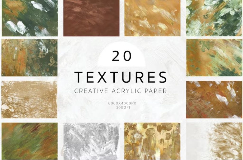 20 Creative Textures Set