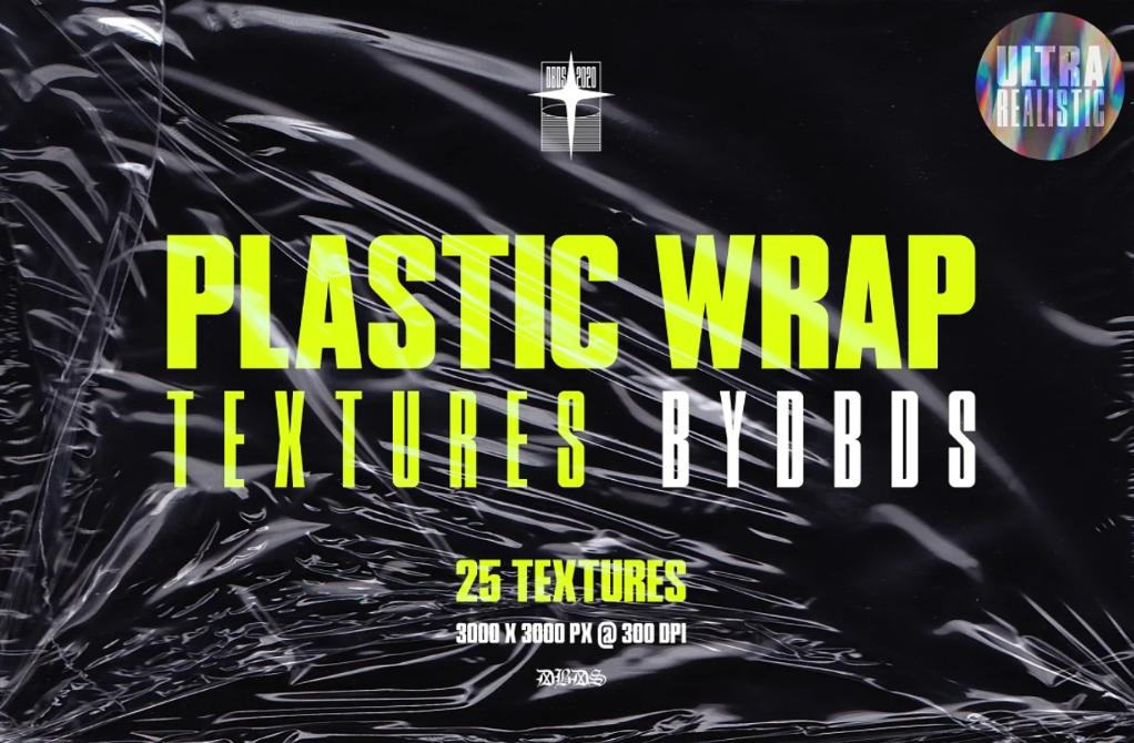 25 Plastic Shrink Textures