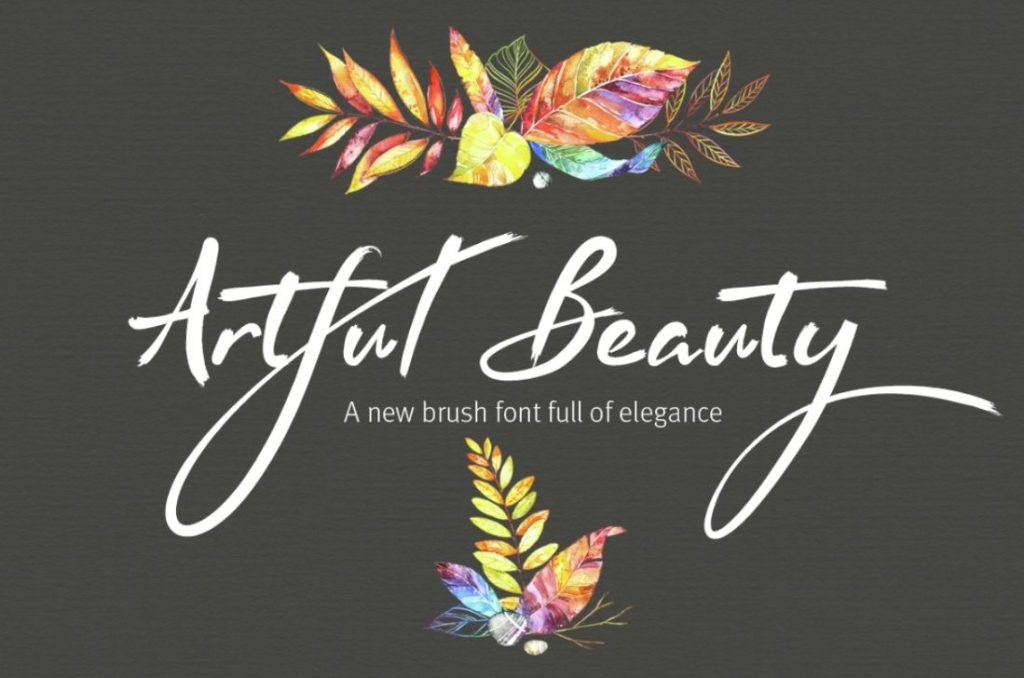 Best Beautiful Brush Font
