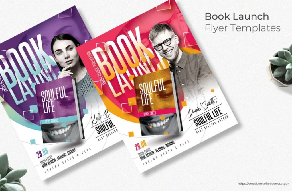 Book Festival Flyer Design