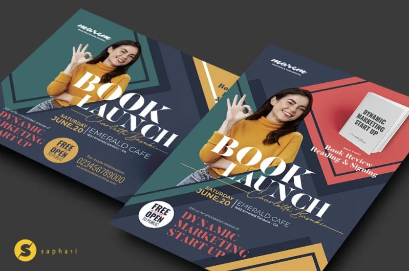 Book Store Ad Flyer Template