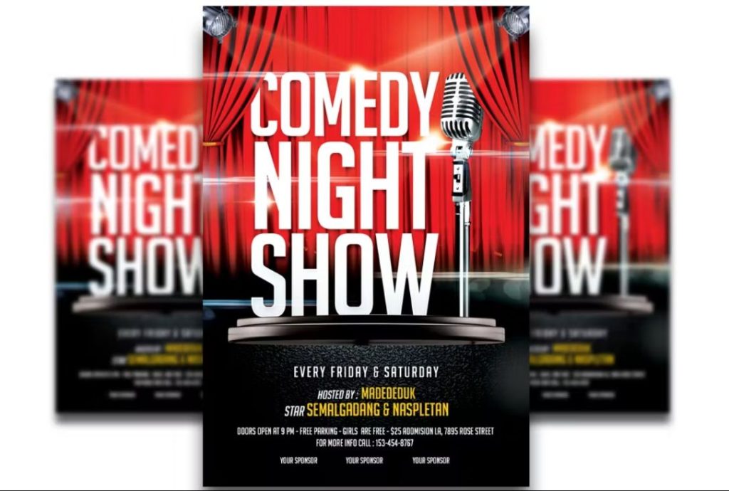 Comedy Night Show Poster