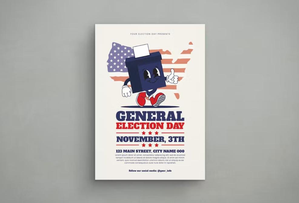 Election Day Flyer Template