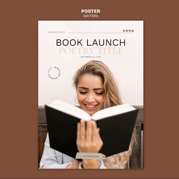 Free Book Event Poster Design