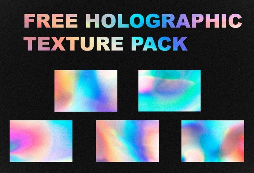 Free Halographic Texture Pack