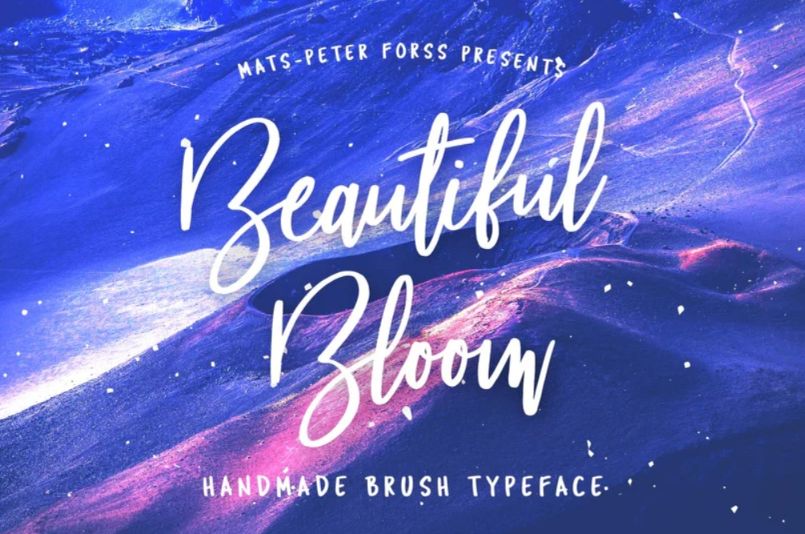 Free Handmade Brush Font