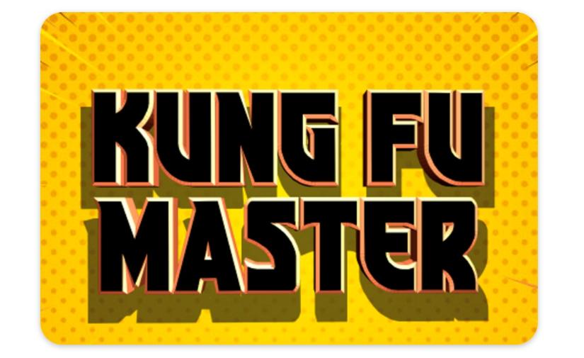 Free King Fu Master Display Typeface
