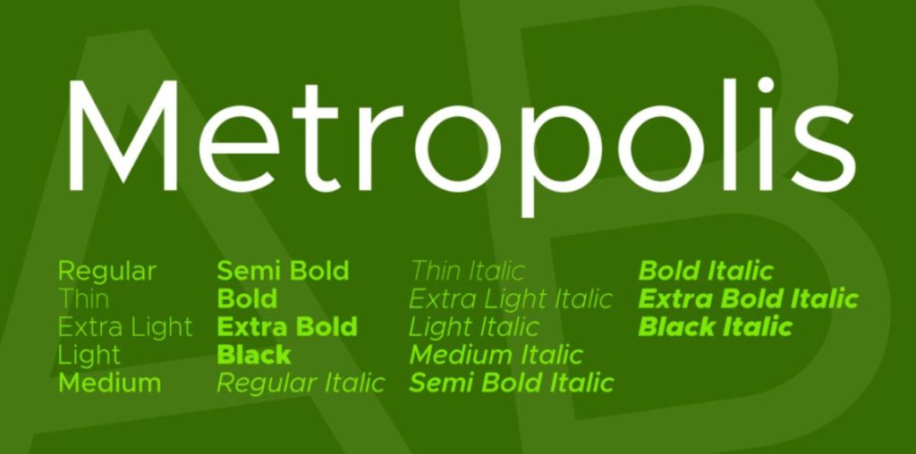 Free Minimal Urban fonts