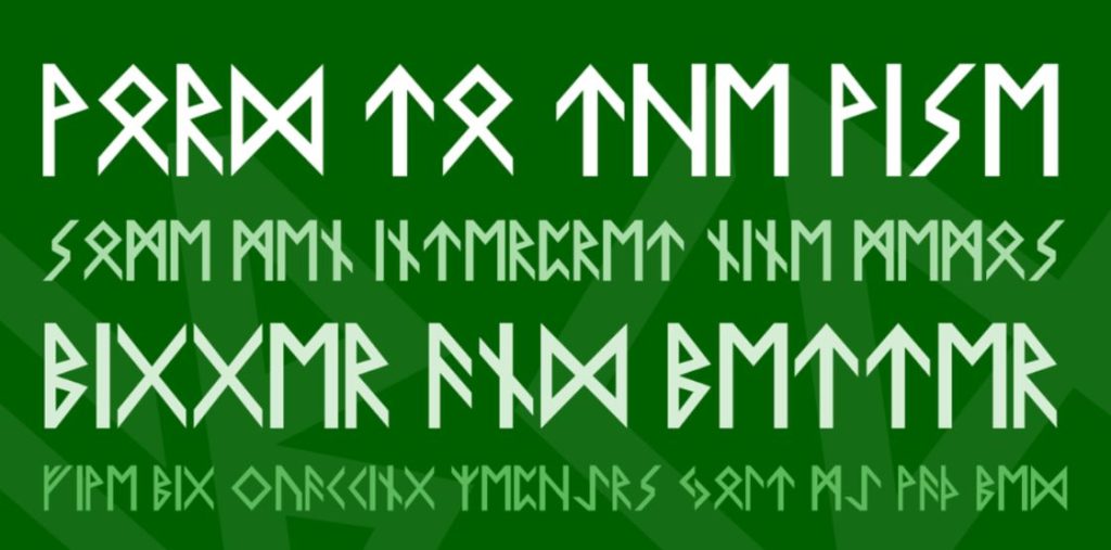 Free Viking Display Font