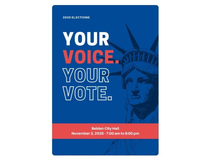 Free Voter Education Poster