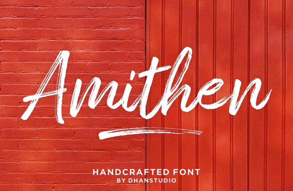 Hand Crafted Brush Typeface
