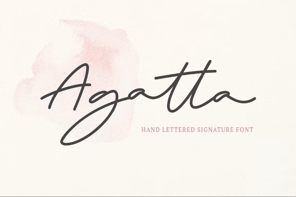 Hand Lettered Display Font