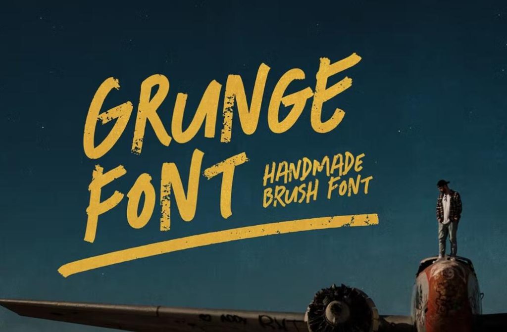 Handmade Brush Style Fonts