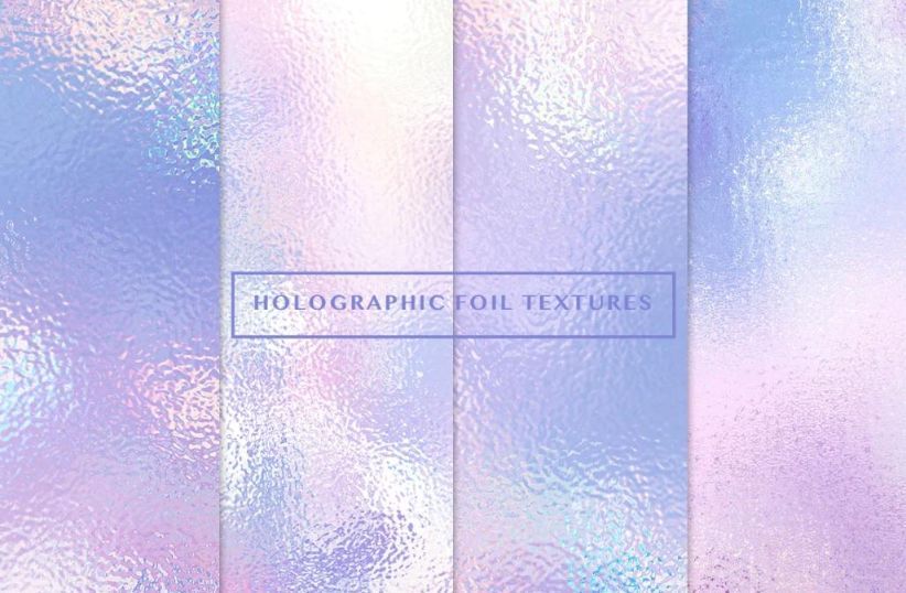 Holographic Foil Backgrounds JPEG