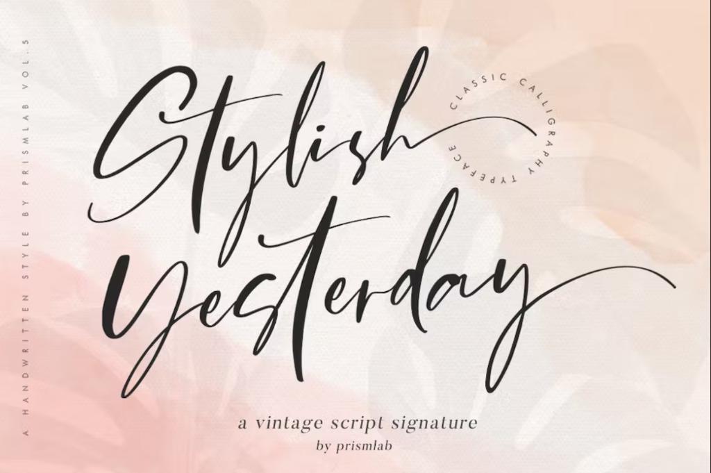 Luxe Chic Display Typefaces 